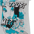 Grey-Blue-Black - Side - Aladdin Girls Trust Me T-Shirt