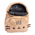 Beige - Side - Pusheen 3D Faux Fur Backpack