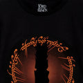 Black-Orange - Back - The Lord Of The Rings Mens Mordor T-Shirt
