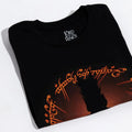 Black-Orange - Side - The Lord Of The Rings Mens Mordor T-Shirt