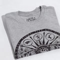 Grey-Black - Pack Shot - House Of The Dragon Mens Symbols Heather T-Shirt