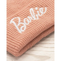 Peach Pink - Lifestyle - Barbie Womens-Ladies Embroidered Logo Beanie