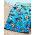 Blue - Lifestyle - Minecraft Boys Swim Shorts