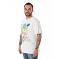 White - Side - Nickelodeon Mens Classic 90´s Short-Sleeved T-Shirt