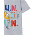 Grey - Side - SpongeBob SquarePants Boys Fun Squidward T-Shirt