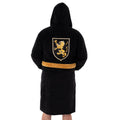 Black-Gold - Back - The Godfather Mens Hooded Robe