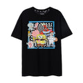 Black - Front - SpongeBob SquarePants Mens Group Shot Short-Sleeved T-Shirt