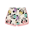 White - Lifestyle - Minnie Mouse Girls All-Over Print Short Pyjama Set