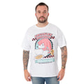 White - Pack Shot - Sonic The Hedgehog Mens Knuckles Pizzeria Short-Sleeved T-Shirt