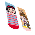 Multicoloured - Back - Disney Princess Girls Characters Socks (Pack of 6)