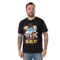 Black - Back - Sonic The Hedgehog Mens Japanese T-Shirt