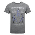 Grey - Front - Junk Food Mens Mr Fantastic Stretch T-Shirt