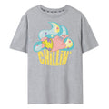 Grey Marl - Front - SpongeBob SquarePants Womens-Ladies Chillin Patrick Star T-Shirt