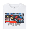 White - Back - Star Trek Mens Cats T-Shirt