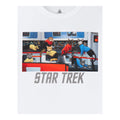 White - Side - Star Trek Mens Cats T-Shirt