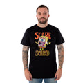 Black - Side - SpongeBob SquarePants Mens Scare Or Be Scared T-Shirt