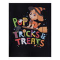 Black - Side - Paw Patrol Girls Trick & Treats T-Shirt