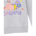 Grey Marl - Back - SpongeBob SquarePants Girls Stop And Smell The Flowers Hoodie