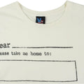 Cream - Back - Junk Food Mens Please Take Me Home T-Shirt