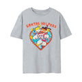 Grey Marl - Front - Rugrats Womens-Ladies Santas Helpers T-Shirt