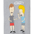 Grey - Close up - Beavis & Butthead Mens Classic Pose T-Shirt