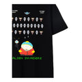 Black - Side - South Park Mens Alien Invaders T-Shirt