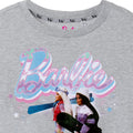 Grey Marl - Side - Barbie Girls Merry & Bright Short-Sleeved T-Shirt