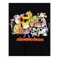 Black - Side - Nickelodeon Unisex Adult Classic Group Short-Sleeved T-Shirt