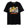 Black - Front - Nickelodeon Unisex Adult Classic Group Short-Sleeved T-Shirt