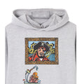 Grey Marl - Back - SpongeBob SquarePants Mens Artistic Hoodie