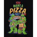 Black - Lifestyle - Teenage Mutant Ninja Turtles Mens You Want A Pizza This T-Shirt