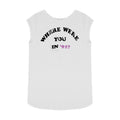 White - Back - David Bowie Womens-Ladies T-Shirt