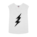 White - Front - David Bowie Womens-Ladies T-Shirt