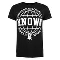 Black - Front - Known Mens Worldwide T-Shirt