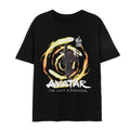 Black - Front - Avatar: The Last Airbender Mens Zuko Fire Short-Sleeved T-Shirt