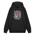 Black - Front - Gas Monkey Garage Mens Garage Flag Hoodie