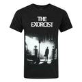 Black - Front - The Exorcist Mens Movie Poster T-Shirt