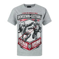 Grey - Front - Batman V Superman Boys Showdown T-Shirt