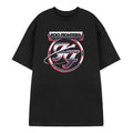 Black - Front - Foo Fighters Mens Chrome T-Shirt