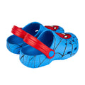 Blue-Red - Back - Spider-Man Boys Printed Clogs