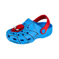 Blue-Red - Front - Spider-Man Boys Printed Clogs