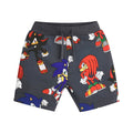 Grey - Side - Sonic The Hedgehog Boys Sweatshirt and Shorts Set