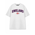 White - Front - Show Me The Merch Unisex Adult England Flag T-Shirt