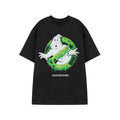 Black - Front - Ghostbusters Unisex Adult Slime Logo Short-Sleeved T-Shirt