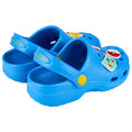 Blue - Back - Pokemon Boys Badge Clogs