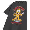 Charcoal - Side - Garfield Mens Eat Your Heart Out Short-Sleeved T-Shirt