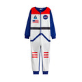 Blue-White-Red - Front - NASA Boys Astronaut Bodysuit