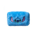 Blue - Side - Lilo & Stitch Character Face Make-up Bag & Mirror