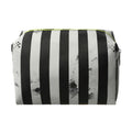 White-Black - Back - Beetlejuice Striped Logo Cosmetic Bag