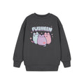 Grey - Front - Pusheen Girls Pastel Sweatshirt